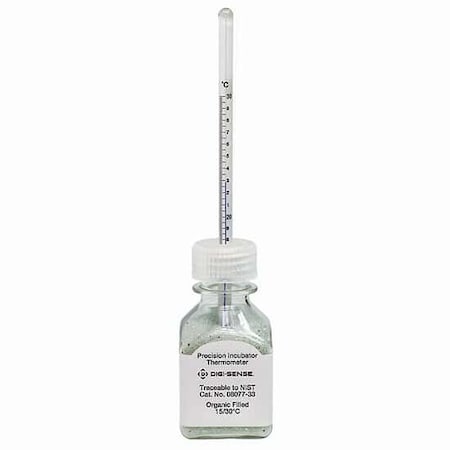Digi-Sense Incubator Verification Thermometer, 15 t 08077-33